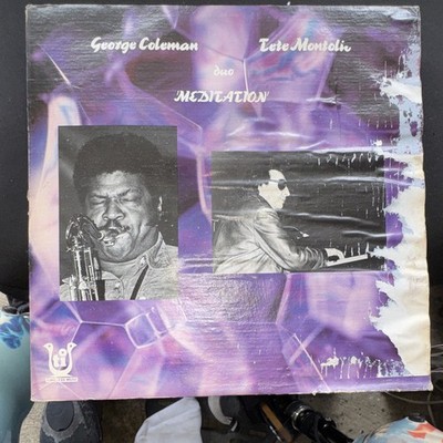 George Coleman & Tete Montoliu Meditation Vinyl LP Timeless Muse Jazz
