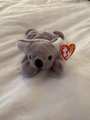 TY Beanie Baby  Mel  The Koala Toy - RARE/TAG ERRORS, PVC Pellets 1996