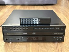 Sony CDP-C325M 5 Disc Auto Change CD Player with Remote, Serviced, Warranty EX