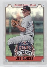 2015 Panini Stars and Stripes Longevity USA Flag Black 3/5 Joe DeMers #51 g6w