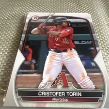Cristofer Torin 2023 Bowman Draft 1st Paper BD-148 Diamondbacks Lot Of 7