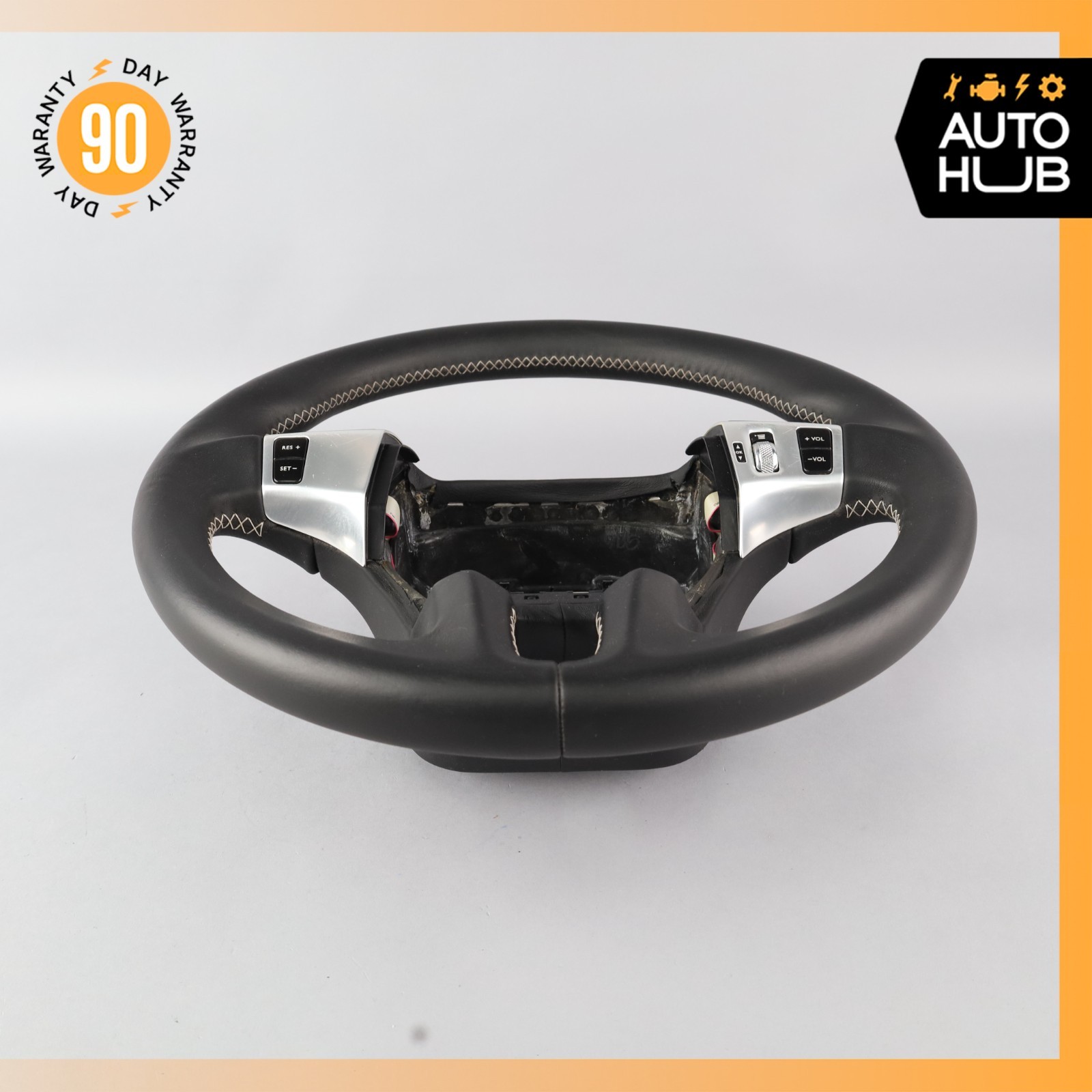 08-18 Bentley Continental GT GTC Flying Spur Driver Steering Wheel Leather OEM