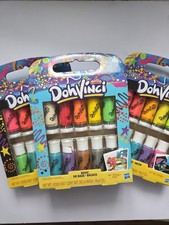 Paquete de 3-Play-Doh DohVinci Compuesto de Dibujo Básico Repuesto Paquete de 10 Colores Surtidos