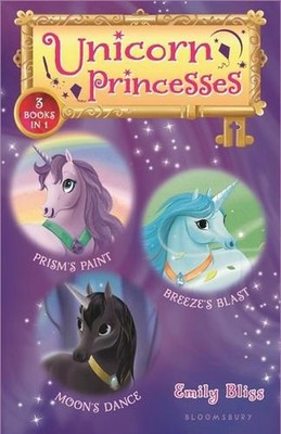 Unicorn Princesses Bind-up Books 4-6: Prism's Paint, Breeze's Blast, and Moon's 