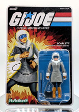 Super7 ReAction  G.I. Joe Wave 6 SCARLETT  Arctic  3.75  O-Ring Action Figure