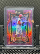 Deion Sanders 2025 Select -  Concourse - Purple Prizm #67/75 - #72 Reds