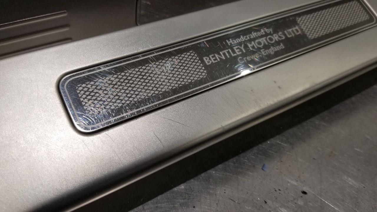 Bentley Continental GT Scuff plate P/N 3W7853538M