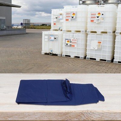 Regenwassertank 1000 Liter IBC Container Folie wasserdicht staubdicht - Abdeckun