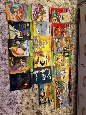 Lot Of 18 Leap Frog TAG Reading System Books And Tag Pen. Free Shipping!