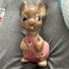 Rare Pendelfin Dungaree Father Rabbit Designed By Jean Walmsley Heap