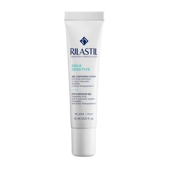 Rilastil Aqua Sensitive - Gel Contorno Occhi Per Pelli Sensibili, 15Ml-image