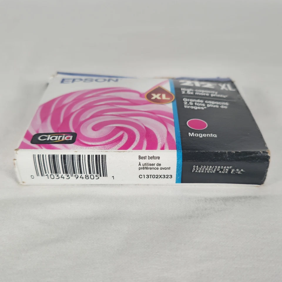 Genuine Epson 212XL Magenta Ink Cartridge T212XL320-S EXP 04/2028 New - Image 3 of 3