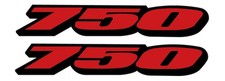 TP GSXR "750" Fairing Decals / Stickers