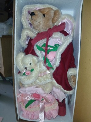 Gorham Teddy Bear  By Beverly Port Limited Edition Tea For Two Teddy Bear