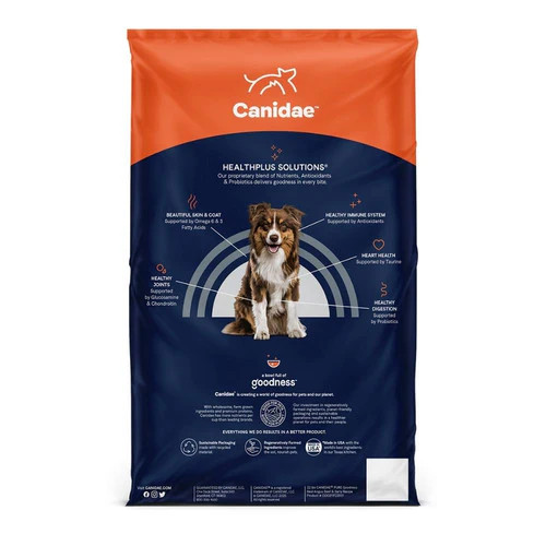 CANIDAE PURE with Wholesome Grains Dry Dog Food Beef &