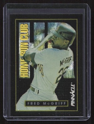 1993 Pinnacle Home Run Club Fred McGriff #2 Card