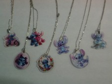 NEW Disney LILO  STITCH acrylic 2d necklace YOU PICK