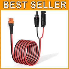 12AWG 50FT Solar to XT60i Cable for Portable Power Stations