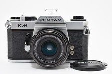 Appareil photo reflex argentique PENTAX KM 35mm Argent avec SMC PENTAX 28mm...