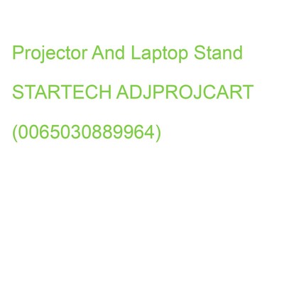 Projector And Laptop Stand STARTECH ADJPROJCART (0065030889964)