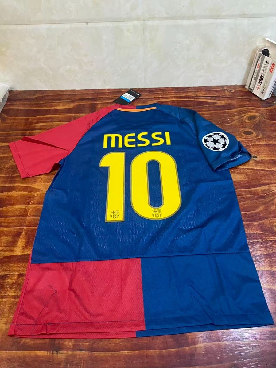 Barcelona 2008/2009 UCL Final Messi 10 | eBay