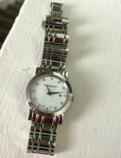 Burberry BU1362 Womens Silver Bracelet Watch ...