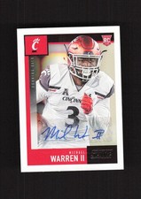 2020 Score Signatures Michael Warren II Autograph Cincinnati Bearcats