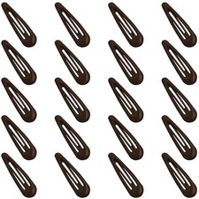 Snap Hair Clips for Women and Girls Water Drop Non Slip Hair Barrettes Heavy Coa