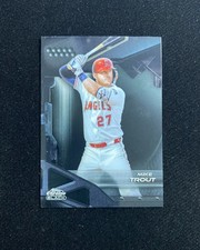 2026 Topps Chrome Black Mike Trout #2 Angels QI95