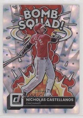 2022 Panini Donruss Bomb Squad Silver /349 Nick Castellanos Nicholas #BS-10 fm0