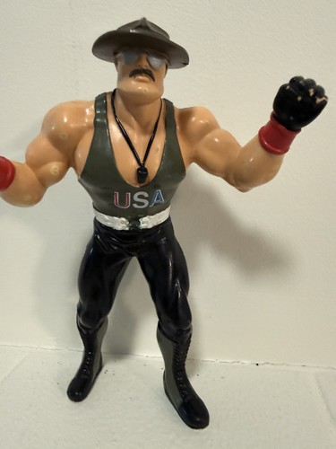 1987 LJN SGT. SLAUGHTER  WWF  Mail Away Hasbro Wre...