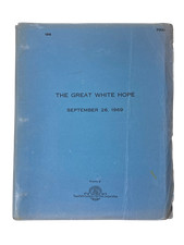 Civil Rights Era Film Dramatizing Black Boxer Jack Johnson The Great White Hope