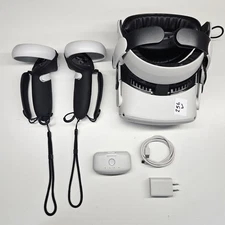 Meta Oculus Quest 2 256GB Standalone VR Headset W/ Accessories & SPT VR game