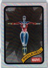 2025 Topps Chrome Marvel MCU Refractor #78 Phyla-vell NM+