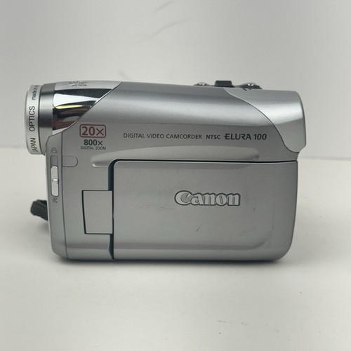 Canon ELURA 100 Digital Video Camcorder 20X Opt Zoom 800X Dig Zoom SEE PICTURES - Picture 4 of 16