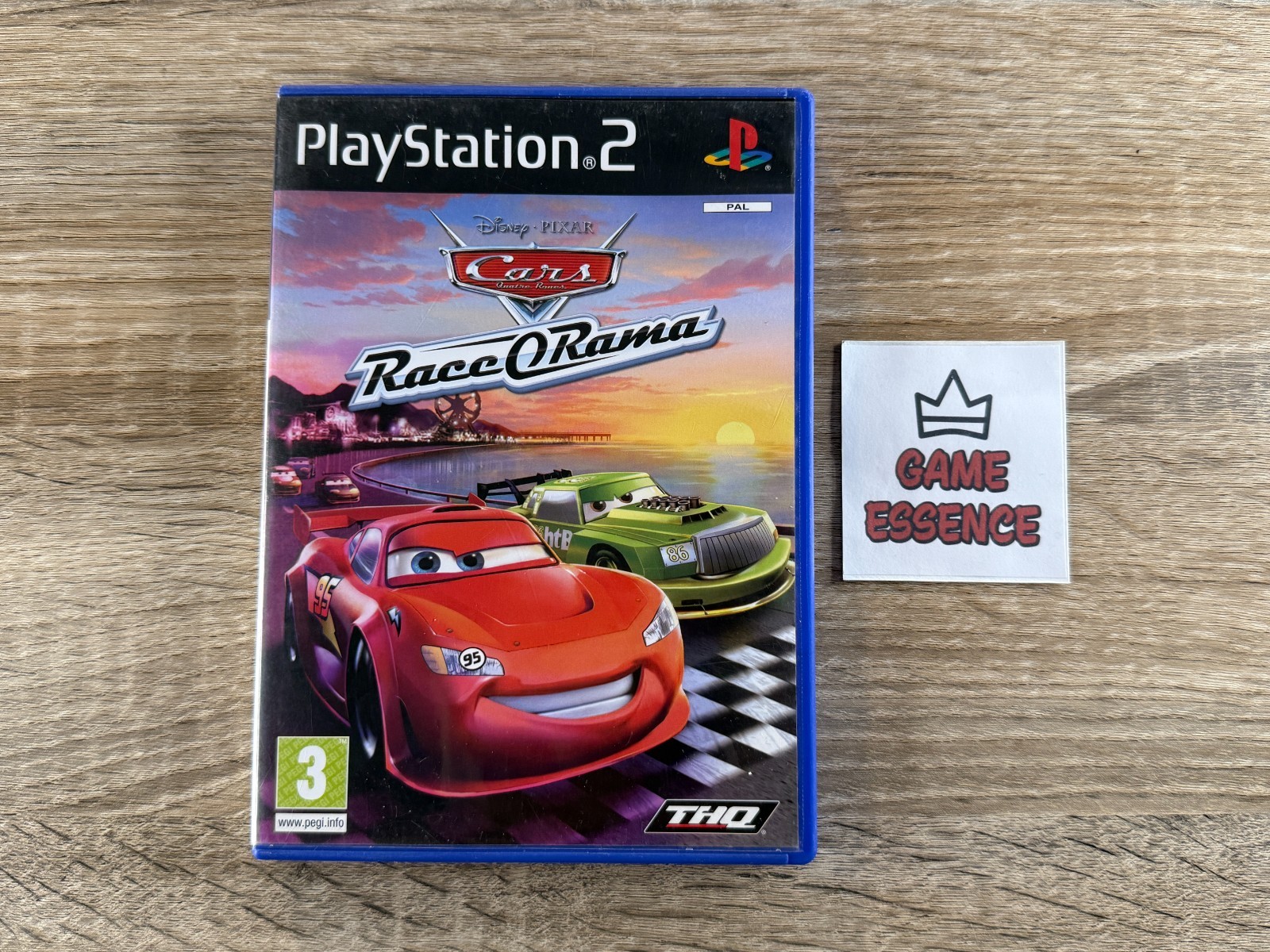 Disney Pixar Cars Race-O-Rama PS2 Sans Notice PAL FR Sony PlayStation 2