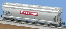Lionel 6-17196 Firestone ACF 4-Bay Aluminum Body Hopper #53240- New!!