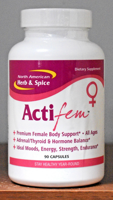 #ad #ad ActiFem North American Herb and Spice 90 Vegi Caps Female Support $28.99