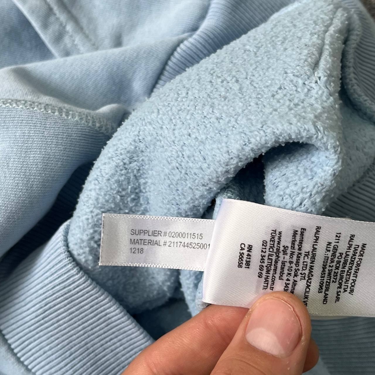 Felpa con cappuccio donna vintage Polo Ralph Lauren Big Pony taglia M anni 90