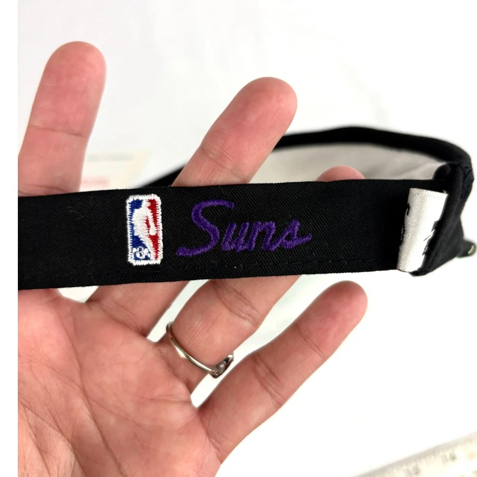 Basquete esportivo viseira vintage Black Phoenix Suns Team NBA - Imagem 2 de 4