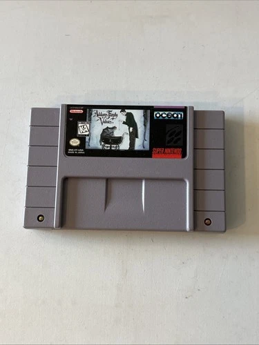 The ADDAMS FAMILY VALUES for SNES Super Nintendo video game cart only TESTED VG