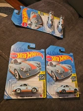 HOT WHEELS 2021 HW SPEED GRAPHICS #171 GULF PORSCHE 356 OUTLAW LOT OF 2 SEALED