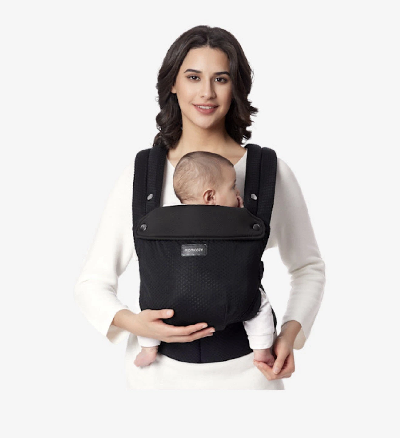 Momcozy Breathable Mesh Baby Carrier 7-44lbs Air Mesh Black
Opens in a new window or tab