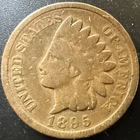 1895 Indian Head Cent Penny  FREE SHIPPING