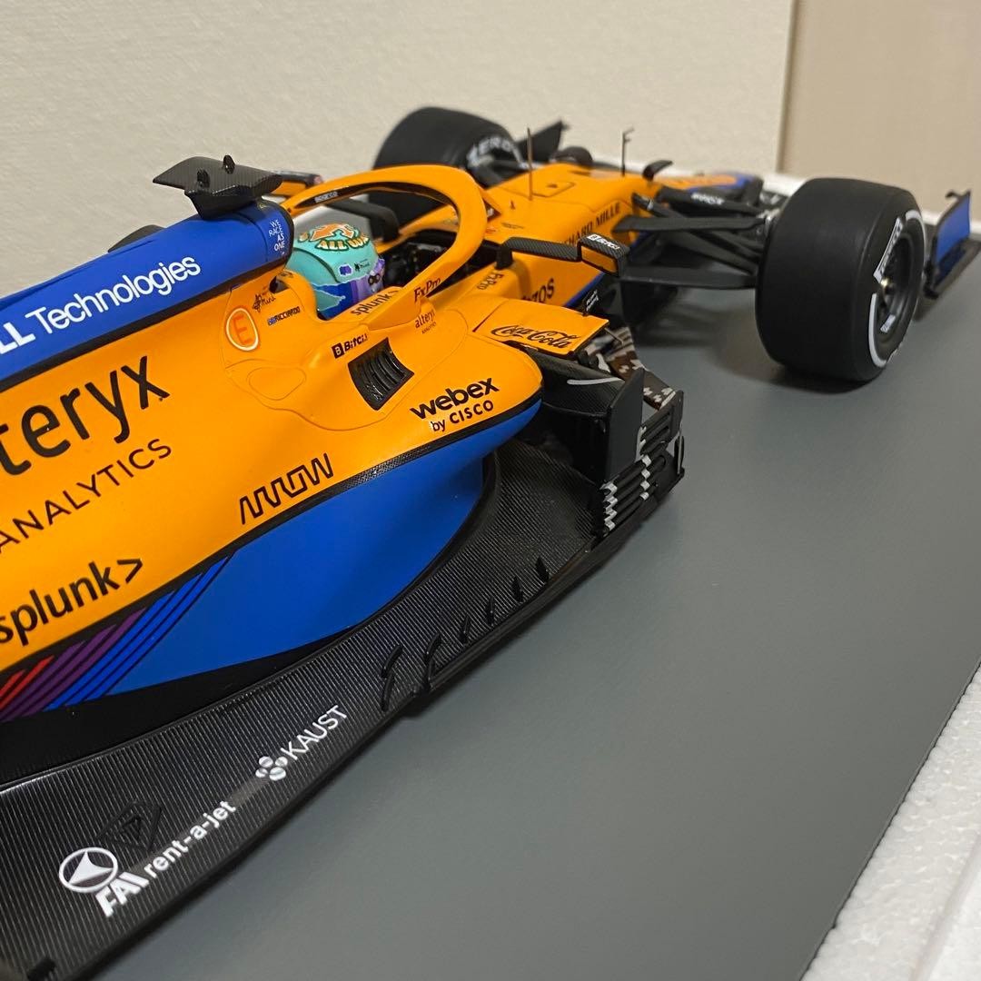 Spark 1/18 McLaren MCL35M 2021 Italy GP Winner Daniel Ricciardo