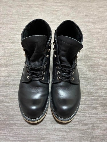 Botas de trabajo Red Wing 8165 Irish Setter negras para hombre US9.5D 27.5 cm