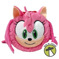 Ty Beanie Bouncers Sonic the Hedgehog Amy Bouncy Plush