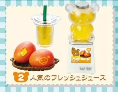 Rilakkuma Natural Market Mini Figur Sammlerstück Spielzeug Beliebter Saft