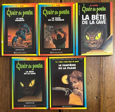LOT 11 LIVRES CHAIR DE POULE BAYARD POCHE R. L. STINE - Photo 1/4