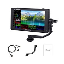 Feelworld LUT6S 6 inch 2600nit high brightness HDR/3D LUT waveform vector diagra